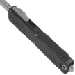 Nóż automatyczny OTF Microtech Ultratech Gen IV Interceptor Signature Black Topographic Deep Engraved Aluminium, Stonewashed M390MK by Tony Marfione (11174TP-10S)