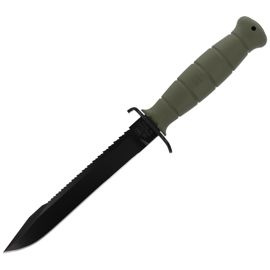 Nóż taktyczny Glock FM 81 Survival Knife z piłą, Olive – Made in Austria (12029)