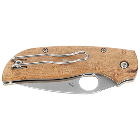 Nóż składany Spyderco Chaparral Slipit Birdseye Maple, Satin CTS XHP by Sal Glesser (C152NLWDP)