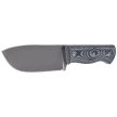 Nóż Maserin Woodsman 917/MCN Black Denim Micarta, Stonewashed Nitro X7 by Igor Bortolussi