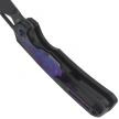 Kizer Topsail Knife Black Titanium / Purple Timascus, Matte DLC Ultra S45VN by Jonathan Styles (Ki3735A2)