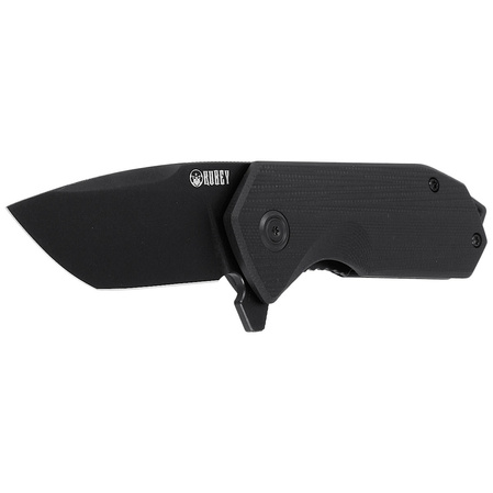Kubey Campe KU203J Knife Black G10, Dark Stonewashed D2