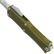Microtech Hera II Mini Bayonet OTF Knife OD Green Aluminum, Apocalyptic M390MK by Tony and Sean Marfione (1701M-10APOD)