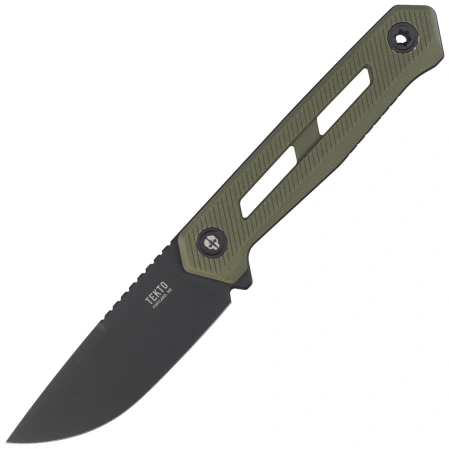 Tekto X1 Atlas Knife OD Green G10, Black MagnaCut