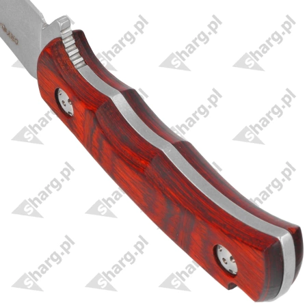 Muela ATB-9R All Terrain Blade Pakka Wood Knife, Stonewashed X50CrMoV15