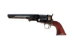 Pietta 1851 Colt Navy Yank Steel Civilian .44 Revolver (YAC44)