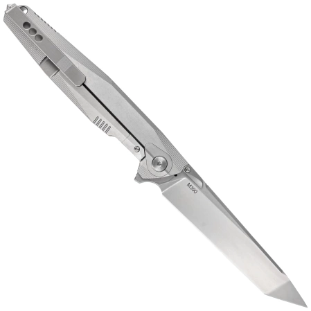 Nóż składany Rike Knife RK1707T-P Gray Titanium, Satin M390