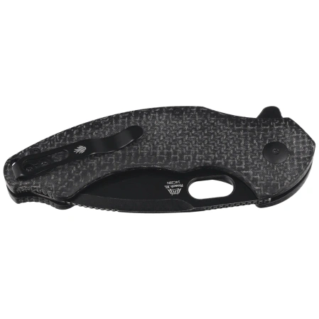 Kizer Roach XL Knife Black Micarta, Black PVD Stonewashed 14C28N (V4477BDA2)