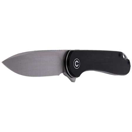 CIVIVI Knife Elementum Flipper Black Ebony Wood, Satin Finish (C907D)