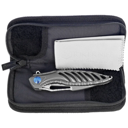 Rike Knife RK-Thor6-M-DG Dark Gray Titanium, Satin M390