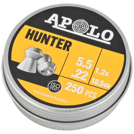 Śrut Apolo Hunter 5.52 mm, 250 szt. 1.20g/18.5gr (19971-2)