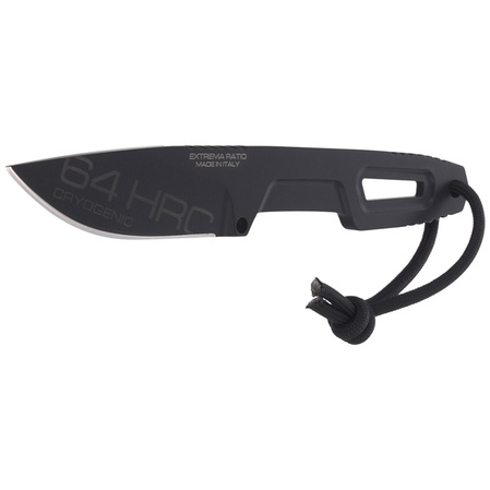 Extrema Ratio Satre S600 Black, Exp Dark S600 by Daniele Dal Canto (04.1000.0222/BLK/S6)