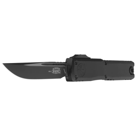 Nóż automatyczny OTF Microtech Ultratech Gen III ZBP S/E Black Aluminium, Tactical M390MK by Tony Marfione (1121-1T)