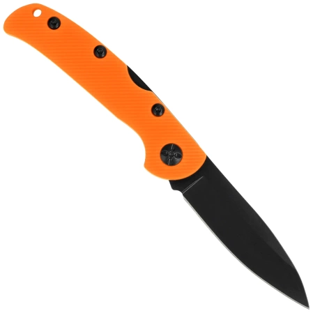 Nóż składany Third Decor Habitat N76 Navaja Orange Nylon Fibre, Black 420 (TH-N76T)