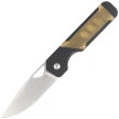 Nóż składany Kizer Militaw Black G10 / Yellow PEI, Satin 154CM by Jonathan Styles (V3634C1)
