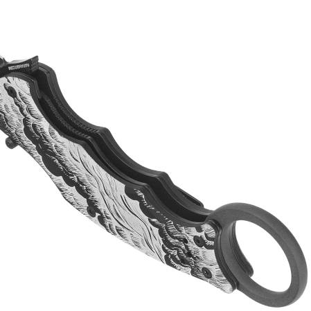 Fox The Storm Karambit Black Aluminum, Black N690Co (FX-599 ALB-2)