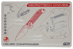 Mata do prezentacji noży Microtech LUDT Cream (MAT-LUDT)