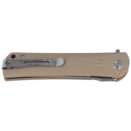 Nóż składany Bestech Kendo Beige G10, Stonewashed / Satin D2 (BG06C-1)