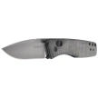 Kizer Aegis Knife Black Norplex UltreX Micarta, Satin AEB-L by Azo (V3774A1)