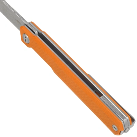 Bestech Duoz Knife Orange G10, Stonewashed 14C28N by Ostap Hel (BG65B)