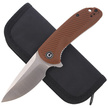 Nóż składany CIVIVI Durus Brown G10, Satin Finish (C906B)