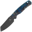 Nóż składany Bestechman Cicada's Wing-TL Clear Blue Resin, Black PVD 10Cr15CoMoV (BMK24-R-3)