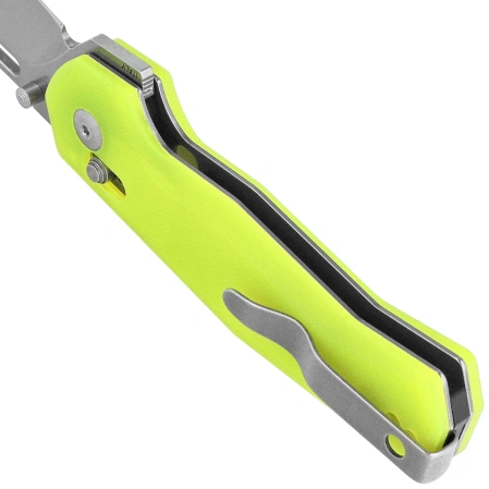 Nóż składany Maserin CB-1 Neon Yellow G10, Stonewashed MagnaCut (632/G10G)