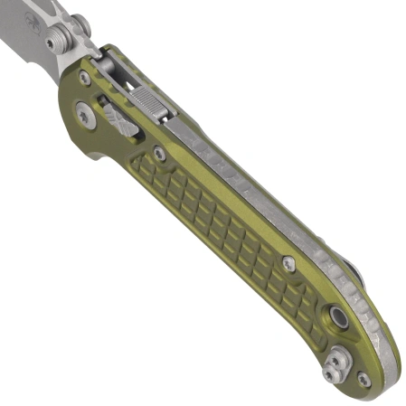 Microtech LUDT Ram-Lok T/E Knife OD Green Frag Aluminium, Apocalyptic M390MK by Tony Marfione (1136RL-10APFROD)