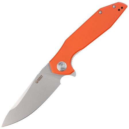 Kubey Nova LL KU117H Knife Orange G10, Bead Blasted D2