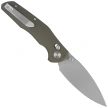 Nóż składany Bestechman Ronan OD Green G10, Stonewashed 14C28N (BMK02E)