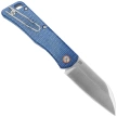 BlackFox Teeny Knife Blue Micarta, Satin D2 (BF-785 MIBL)