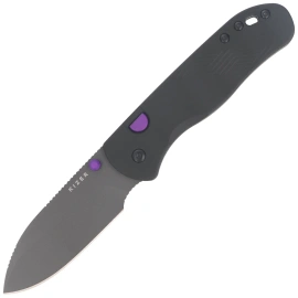 Nóż składany Kizer Drop Bear 292 AirTi Black Aluminum, Gray PVD M390 by Azo (K3619.292BD3)