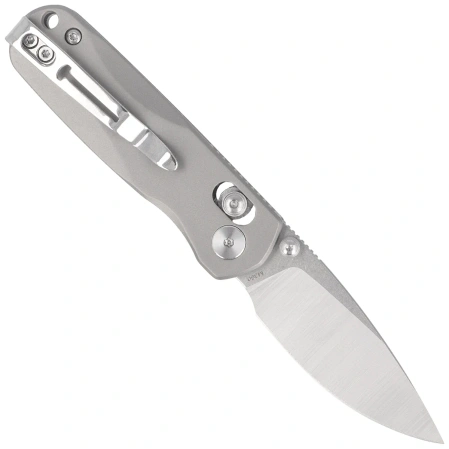 Bestechman Sprite Knife Grey Titanium, Stonewashed/Satin M390 (BMK21A)
