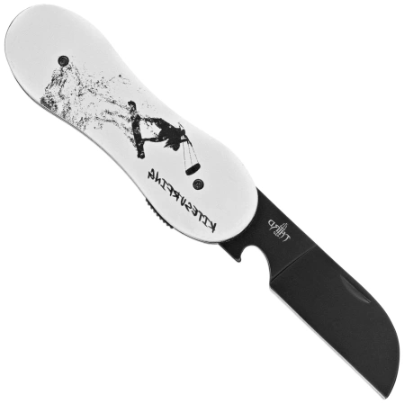 Third Decor Habitat Knife Kitesurfer Graphic Blank Aluminium, Black 420 (TH-N119K)