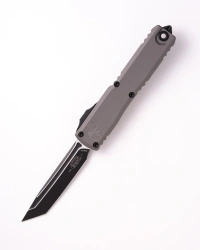 Nóż automatyczny OTF Microtech Ultratech Gen IV T/E Natural Clear Aluminium, Black M390MK by Tony Marfione (11234-1NC)