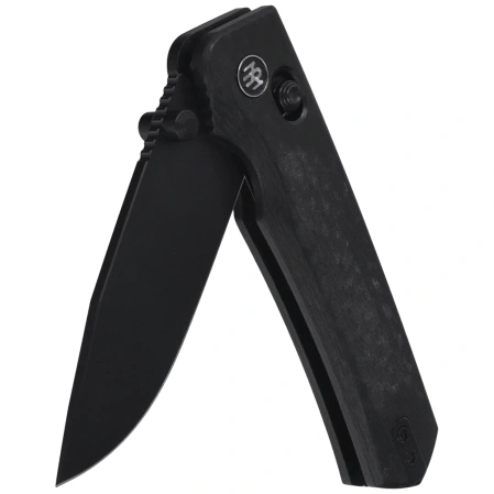 Remette RT-Aurora Knife Black G10, Titanium Plating 14C28N (Aura-G2)