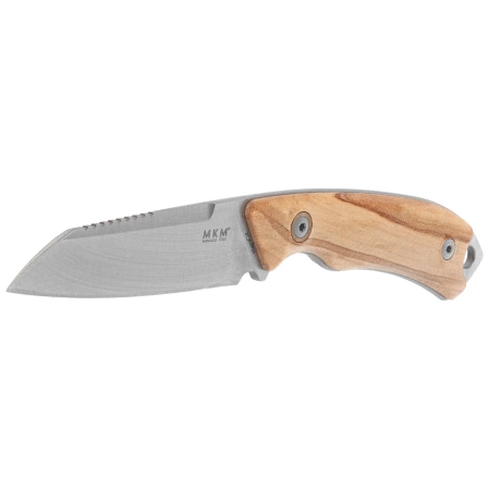 MKM Pocket Tango 2 Knife Olive Wood, Satin MagnaCut by David C Andersen (MK PT02-O)