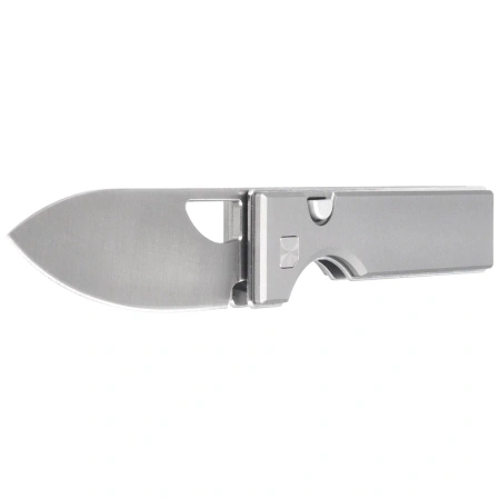 Kizer Little Ringbo Knife Gray Aluminum, Satin AEB-L by Matija Milović (V3708A1)