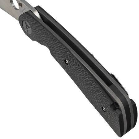 Spyderco Knife Subvert Sprint Run Carbon Fiber / Titanium, Satin Plain CPM 20CV by Nati Amor (C239CFP)