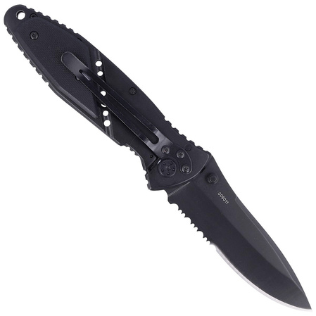 Nóż składany Puma Solingen G-10 Black Drop Point 85mm (306011)