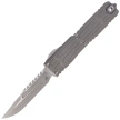 Microtech Ultratech Gen III EX-ZBP Interceptor Signature OTF Knife Natural Clear Aluminum, Apocalyptic M390MK by Tony Marfione (1117EX-10APNCS)