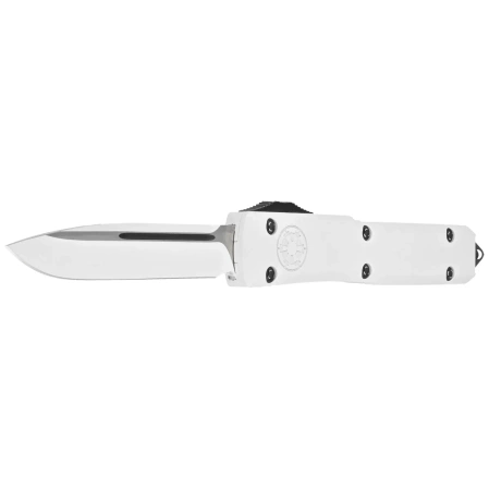 Microtech Ultratech S/E OTF Knife Storm Trooper Signature White Aluminum, White M390 by Tony Marfione (121-1STD)