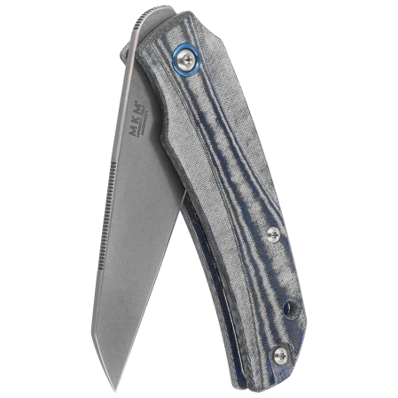 MKM Ice Knife Denim Canvas Micarta, Stonewashed MagnaCut by Tommaso Rumici & Denis Simonutti (MK IC-DC)