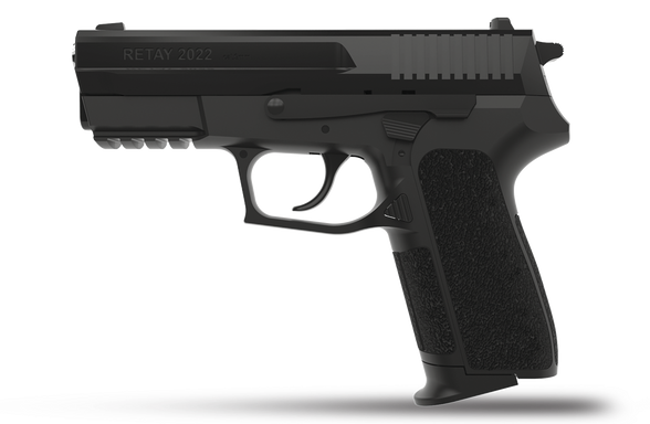 Retay S2022 9mm P bang gun.A.K. Black (S2022 9mm PAK Black)