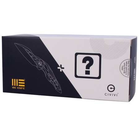 WE Knife Arrakis Flamed / Gray Titanium, Black Stonewashed (906G)