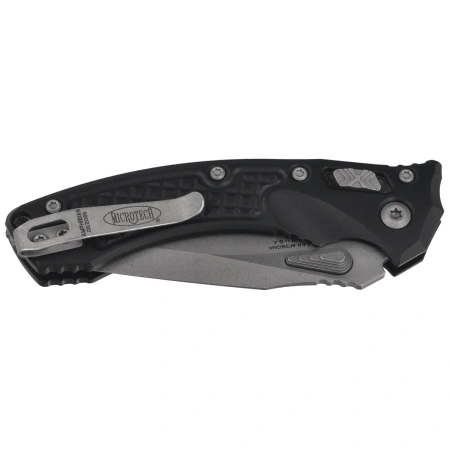 Nóż składany Microtech Amphibian Mini Ram-Lok S/E Frag Black Aluminium, Apocalyptic M390MK by Tony Marfione (137MRL-10APFR)