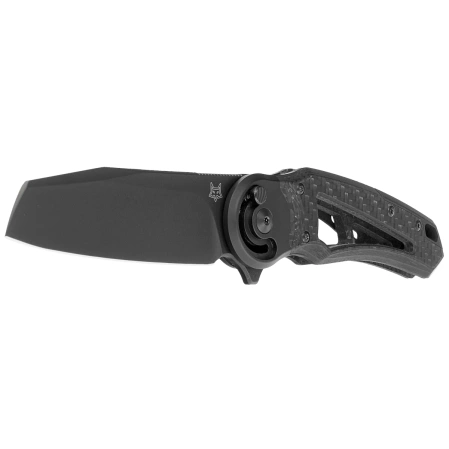 Nóż składany Fox Metamorphosis Black 3K Carbon Fiber, Black PVD M390 (FX-556-A4)