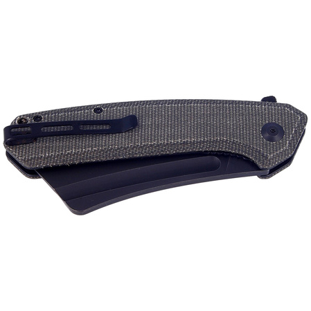 Nóż składany CIVIVI Bullmastiff Dark Green Micarta, Black Stonewashed (C2006F)