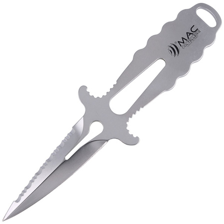 Nóż nurkowy MAC Apnea 9 Gray Skeletonized, Mirror W 1.4060
