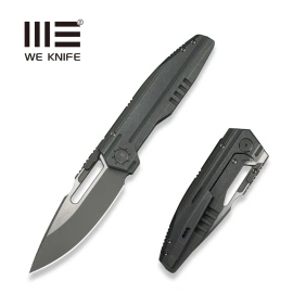 Nóż składany WeKnife Reveille LE No ???/200 Olive Gray Titanium, Gray Stonewashed / Satin M390 (WE23057-2)